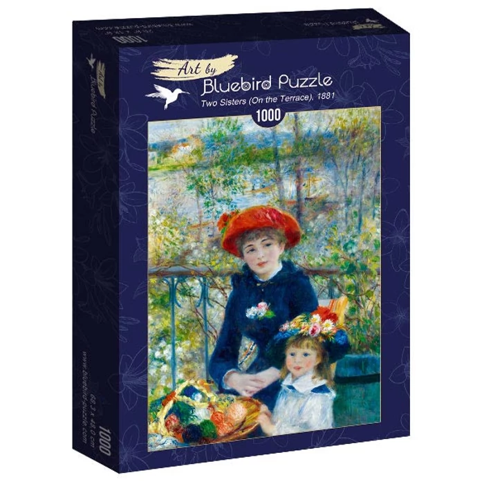 Bluebird Art by 60050 - Renoir - Two Sisters (On the Terrace), 1881 - 1000 db-os puzzle