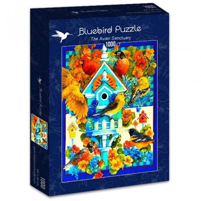 Bluebird 70420 - The Avian Sanctuary - 1000 db-os puzzle