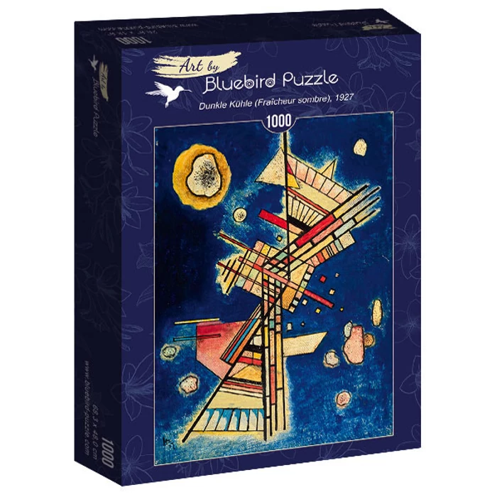 Bluebird 60131 - Vassily Kandinsky - Dunkle Kühle (Fraîcheur sombre), 1927 - 1000 db-os Art by puzzle