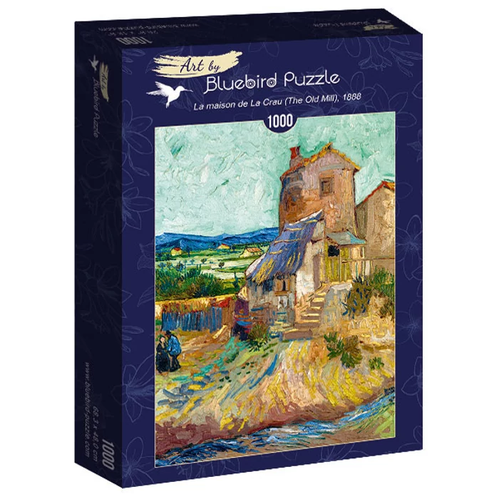 Bluebird 60123 - Vincent Van Gogh - La Maison de La Crau (The Old Mill), 1888 - 1000 db-os Art by puzzle