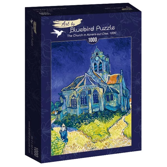 Bluebird Art by 60089 - Vincent Van Gogh - The Church in Auvers-sur-Oise, 1890 - 1000 db-os puzzle