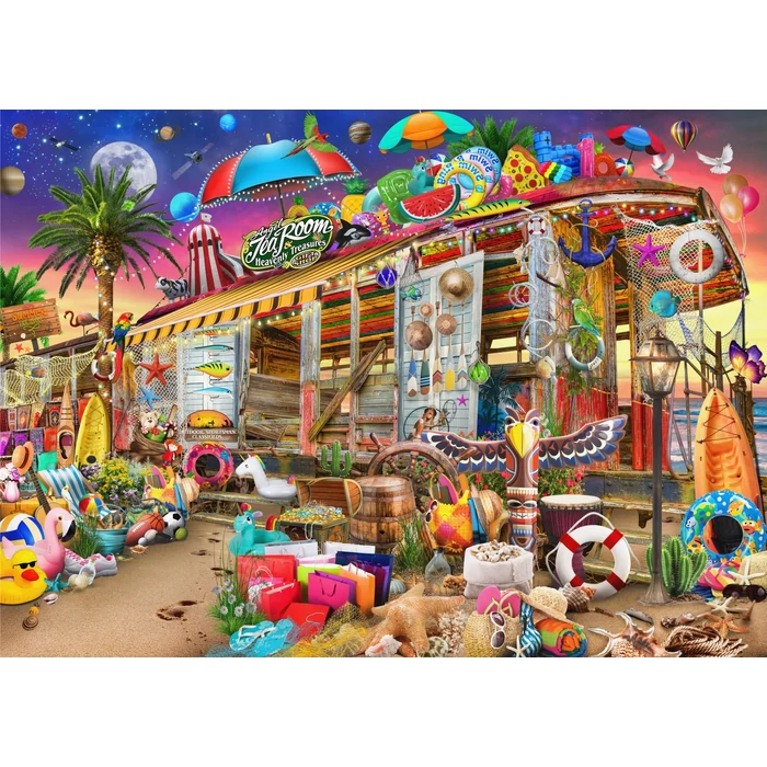 Brain Tree 2102142 - Beach Fantasy - 1000 db-os puzzle