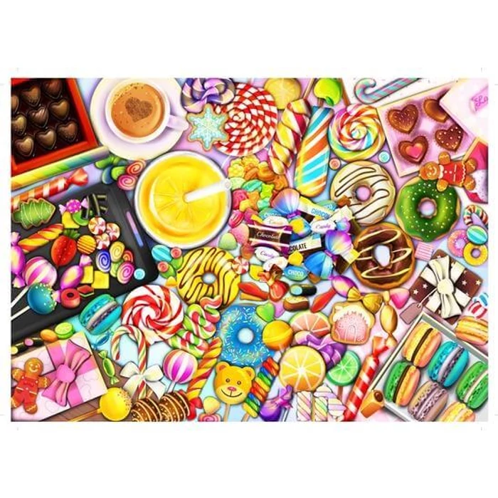 Brain Tree 2102145 - Candy Collection - 1000 db-os puzzle