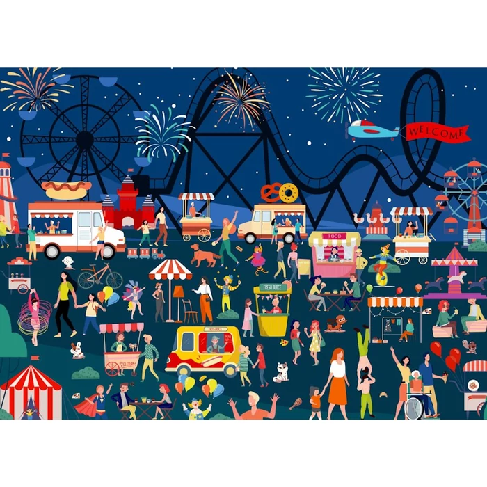Brain Tree 2101023 - Carnival - 1000 db-os puzzle
