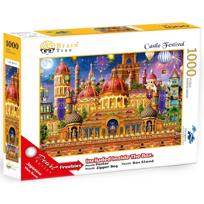 Brain Tree 2102150 - Castle Festival - 1000 db-os puzzle