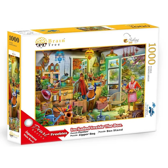 Brain Tree 2102135 - Fishing Shed - 1000 db-os puzzle