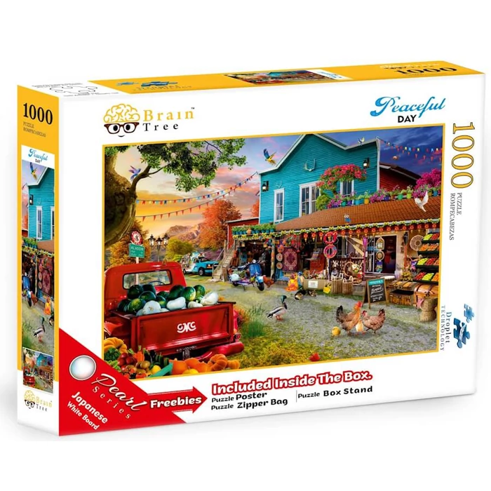 Brain Tree 2102166 - Peaceful Day - 1000 db-os puzzle