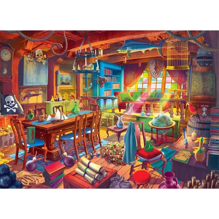 Brain Tree 2102086 - Pirate - 1000 db-os puzzle