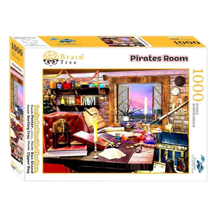 Brain Tree 2102041 - Pirates Room - 1000 db-os puzzle