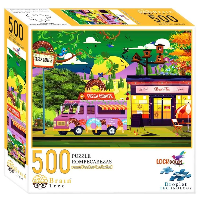Brain Tree 2202007 - Lockdown - 500 db-os puzzle