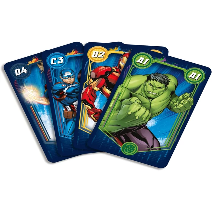 Marvel Avengers - Bosszúállók 4 az 1-ben kártyajáték (862724)
