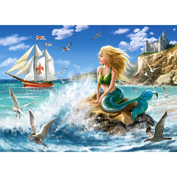 Castorland B-010103 - A kis hableány - 108 db-os puzzle