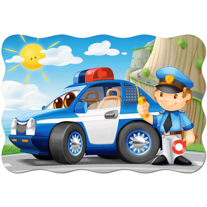 Castorland C-02252 - Rendőrségi őrjárat - 20 db-os Maxi puzzle