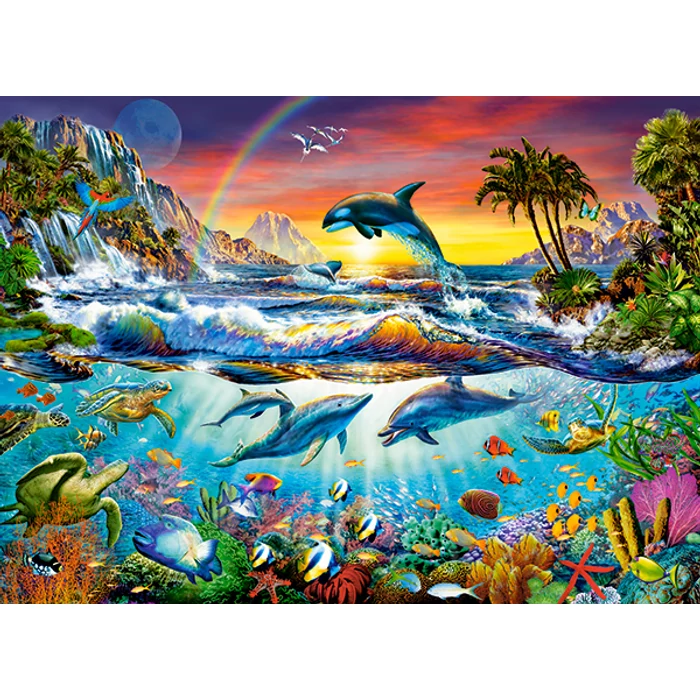 Castorland B-030101 - Paradicsom öböl - 300 db-os puzzle