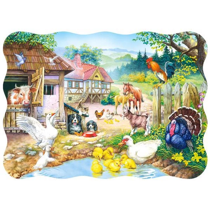 Castorland B-03310 - Farm - 30 db-os puzzle