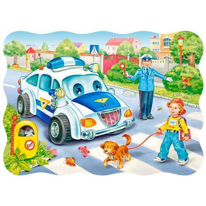 Castorland B-03389 - Iskolába menet - 30 db-os puzzle
