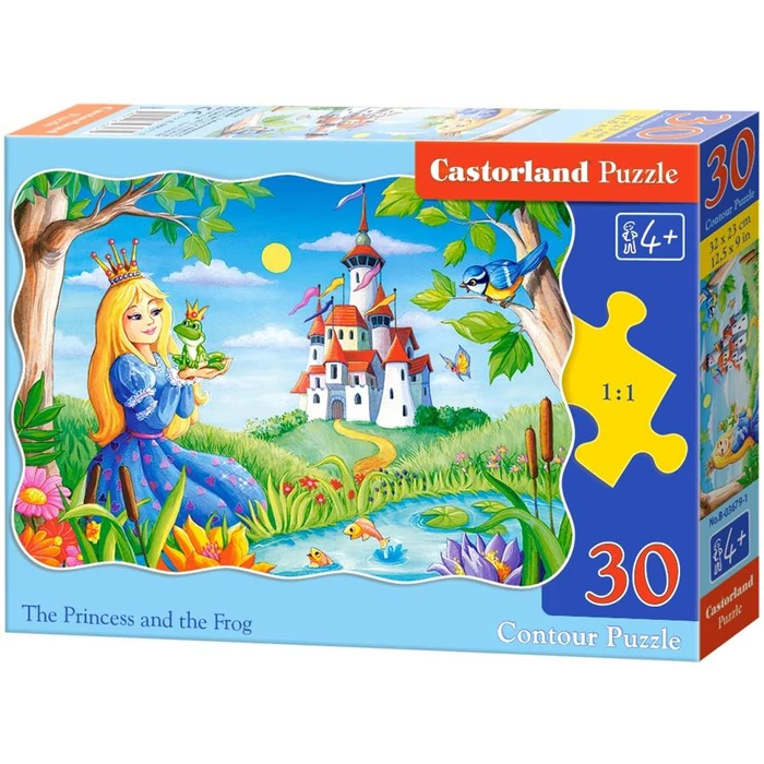 Castorland B-03679 - A hercegnő és a béka - 30 db-os puzzle