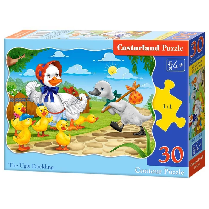 Castorland B-03723 - A rút kiskacsa - 30 db-os puzzle