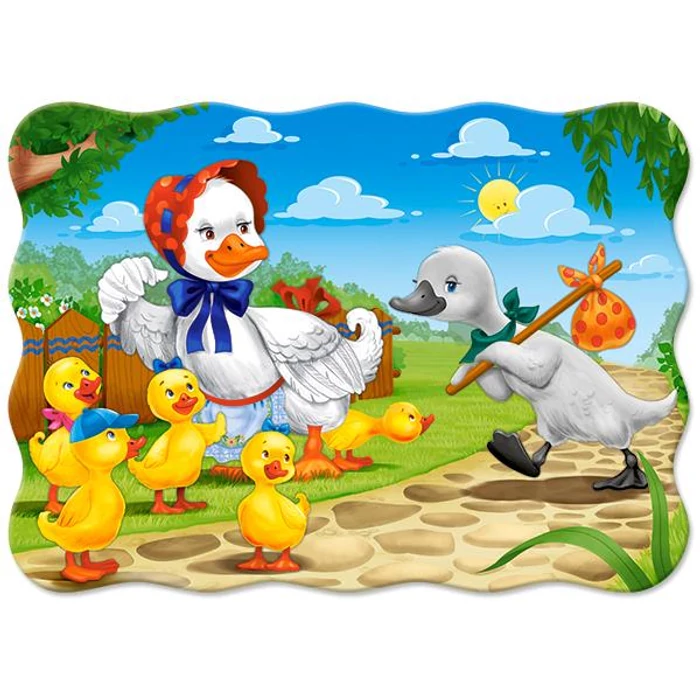 Castorland B-03723 - A rút kiskacsa - 30 db-os puzzle