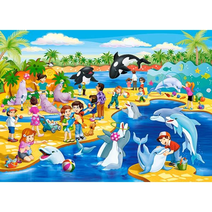 Castorland B-066148 - Delfinárium - 60 db-os puzzle