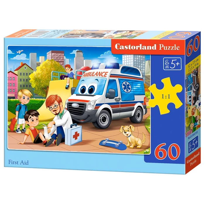 Castorland B-066193 - Elsősegély - 60 db-os puzzle