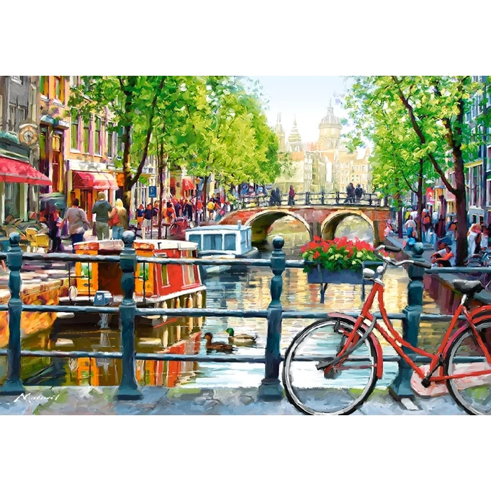 Castorland C-103133 - Amszterdam - 1000 db-os puzzle