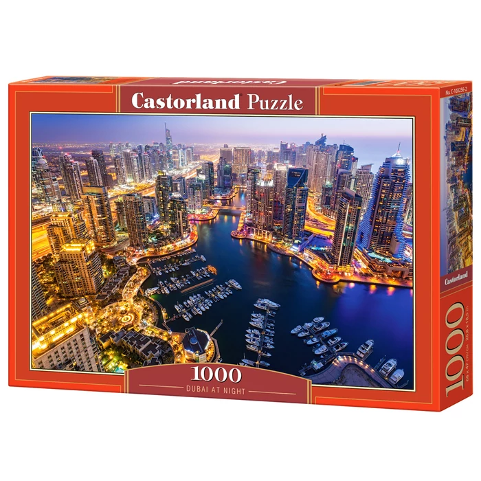 Castorland C-103256 - Dubai éjszaka - 1000 db-os puzzle