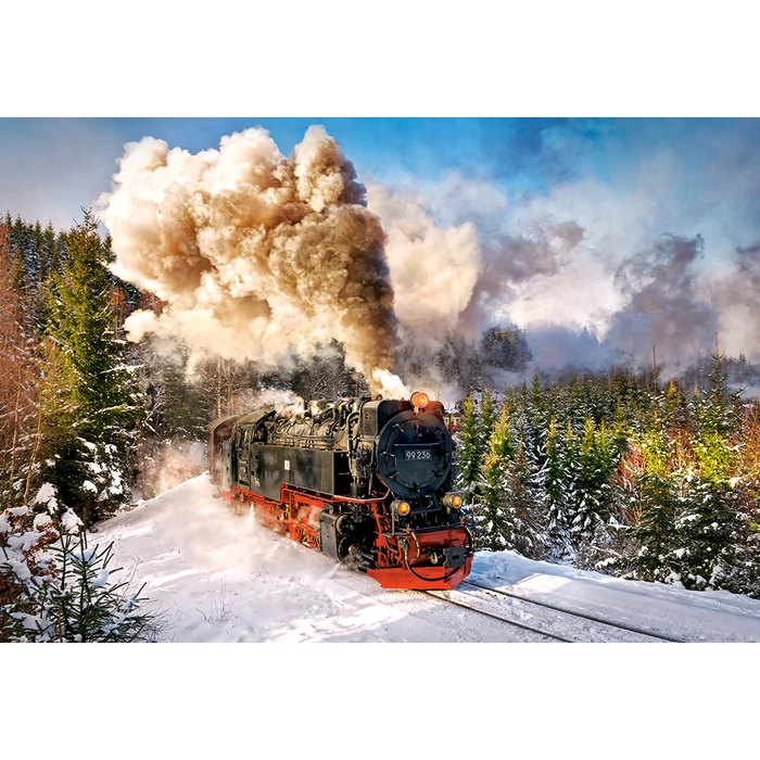Castorland C-103409 - Gőzmozdony - 1000 db-os puzzle 