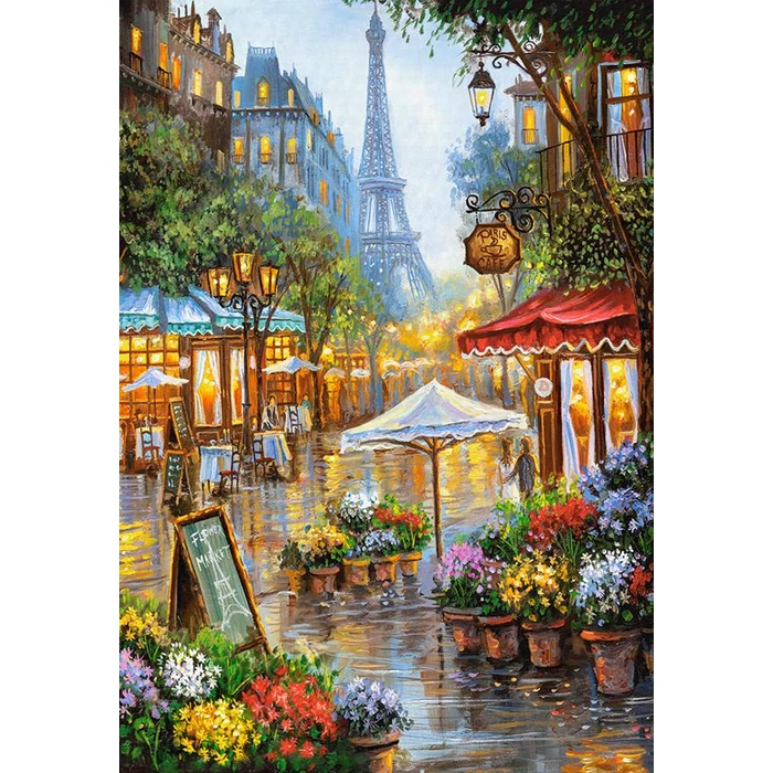 Castorland C-103669 - Tavasz Párizsban - 1000 db-os puzzle