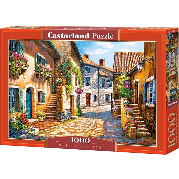 Castorland C-103744 - Vidéki utca - 1000 db-os puzzle