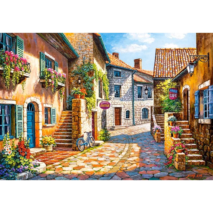 Castorland C-103744 - Vidéki utca - 1000 db-os puzzle