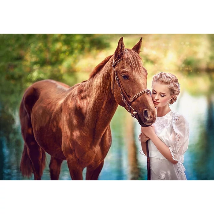 Castorland C-104390 - Szépség és gyengédség - 1000 db-os puzzle