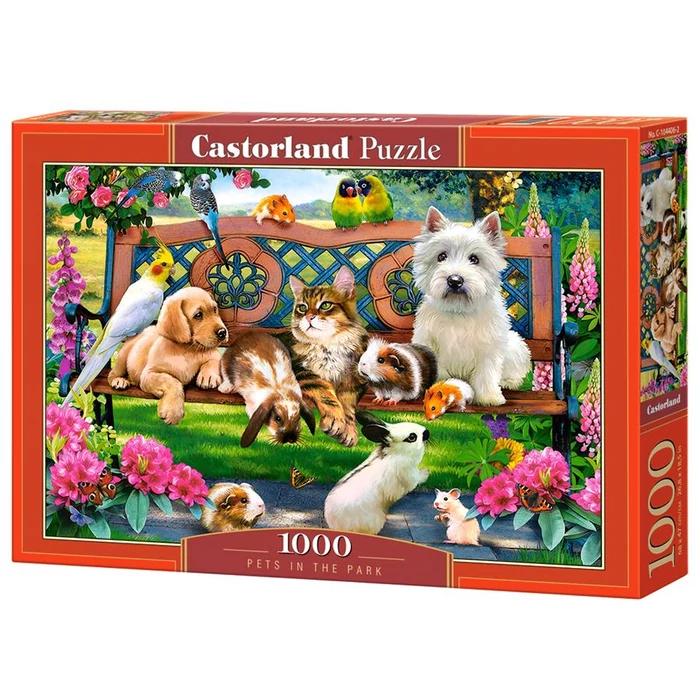 Castorland C-104406 - Kis kedvencek a parkban - 1000 db-os puzzle