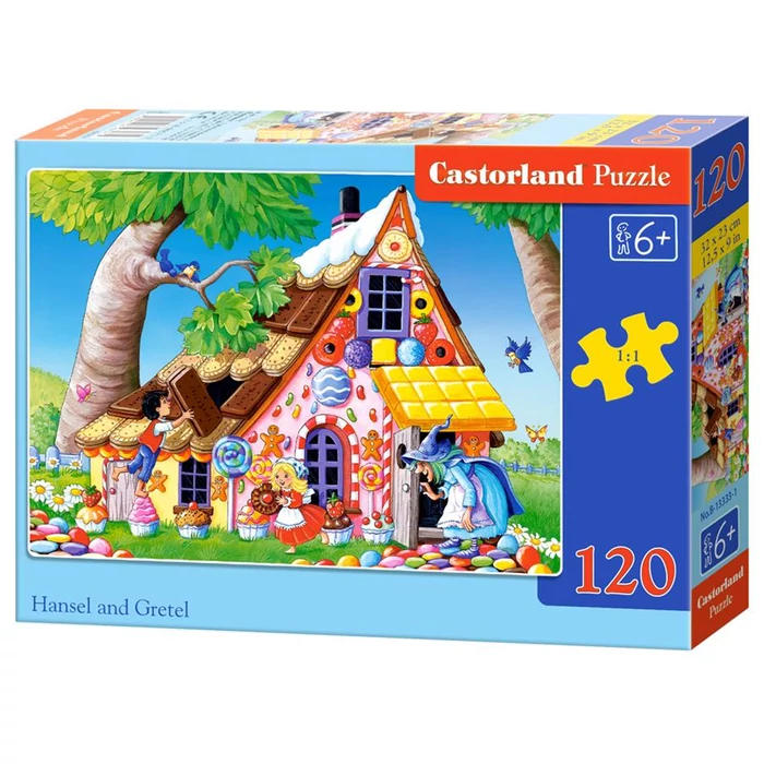 Castorland B-13333 - Jancsi és Juliska - 120 db-os puzzle