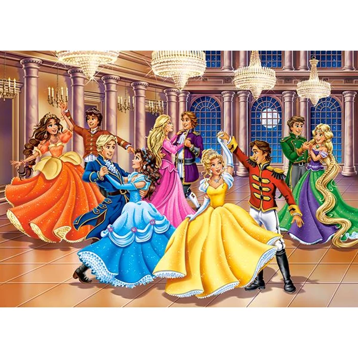 Castorland B-13449 - Hercegnők bálja - 120 db-os puzzle