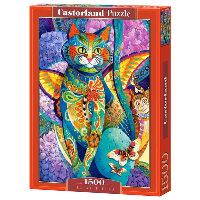 Castorland C-151448 - Macska fiesta - 1500 db-os puzzle