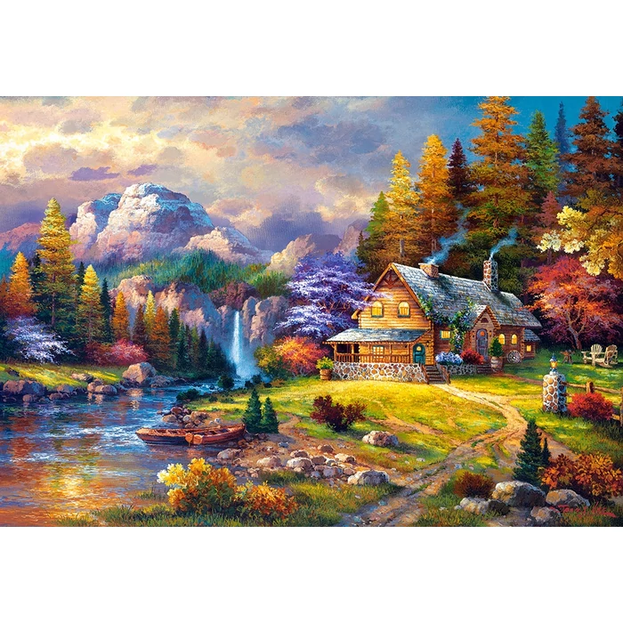 Castorland C-151462 - Hegyi rejtekhely - 1500 db-os puzzle