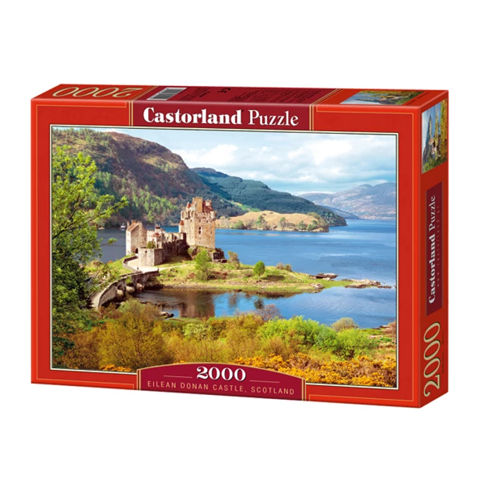 Castorland C-200016 - Eilean Donan Kastély Skócia - 2000 db-os puzzle