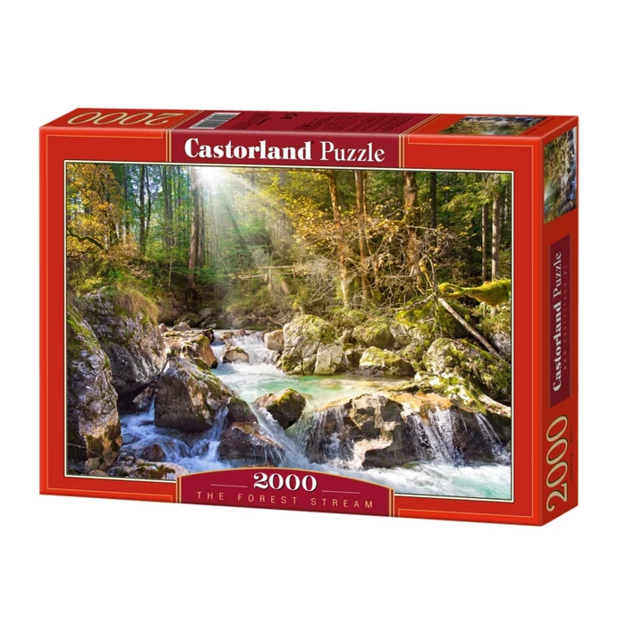Castorland C-200382 - Erdei patak - 2000 db-os puzzle