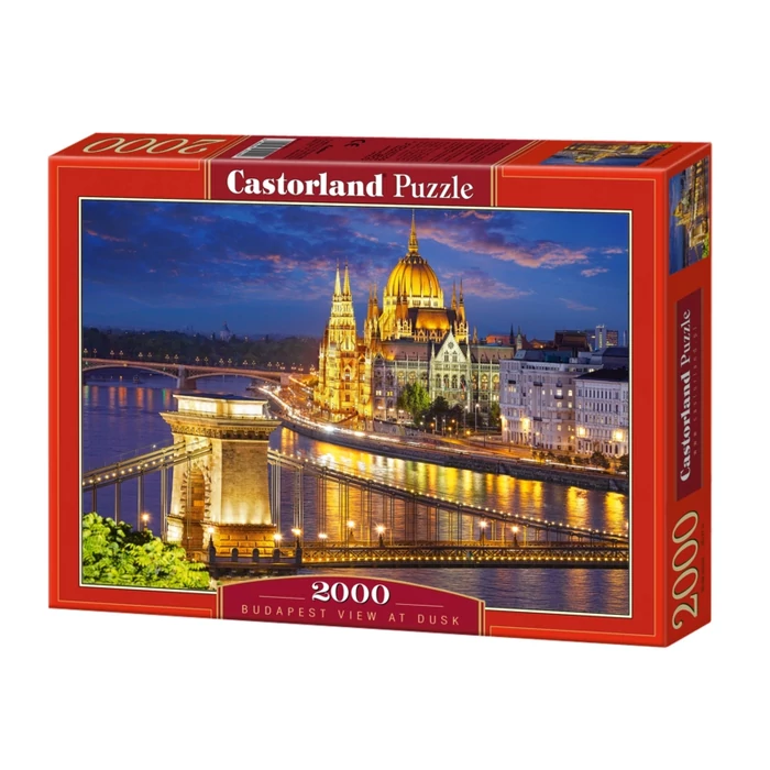 Castorland C-200405 - Budapesti látkép alkonyatkor - 2000 db-os puzzle