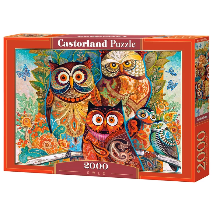 Castorland C-200535 - Baglyok - 2000 db-os puzzle