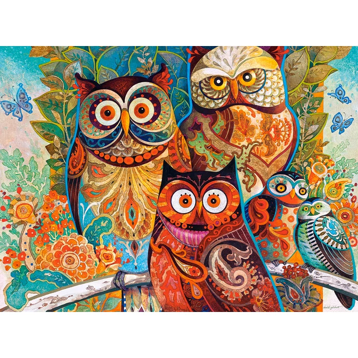 Castorland C-200535 - Baglyok - 2000 db-os puzzle