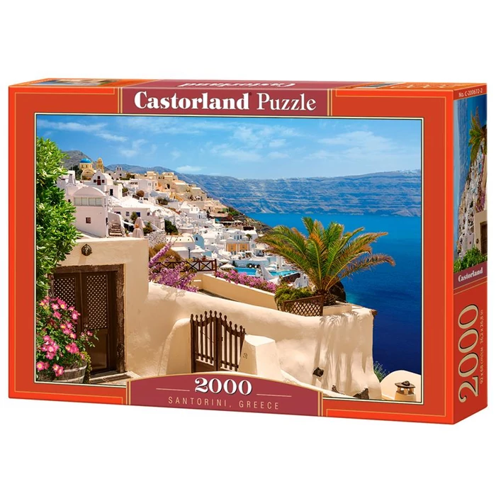 Castorland C-200672 - Santorini, Görögország - 2000 db-os puzzle