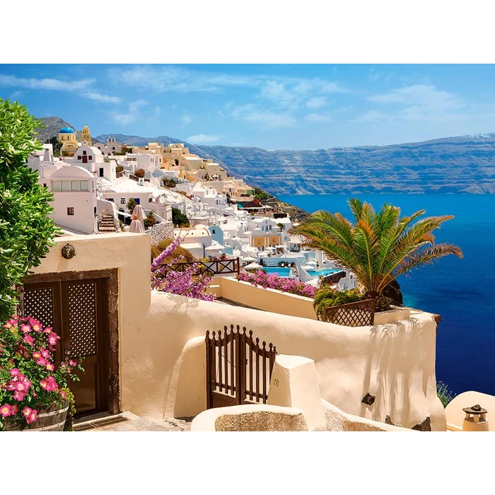 Castorland C-200672 - Santorini, Görögország - 2000 db-os puzzle