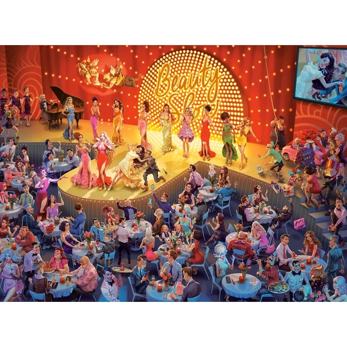 Castorland 2000 db-os Art Collection puzzle - Szépség show (C-200894)