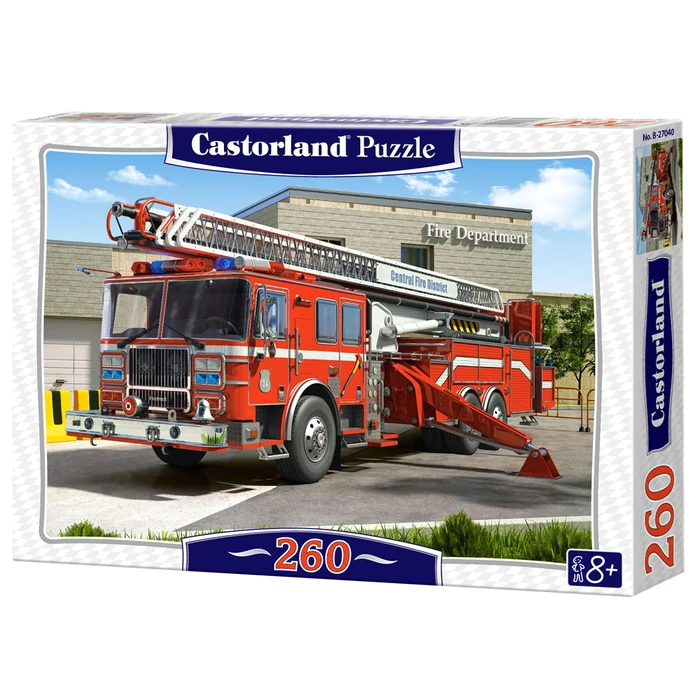Castorland B-27040 - Tűzoltóautó - 260 db-os puzzle