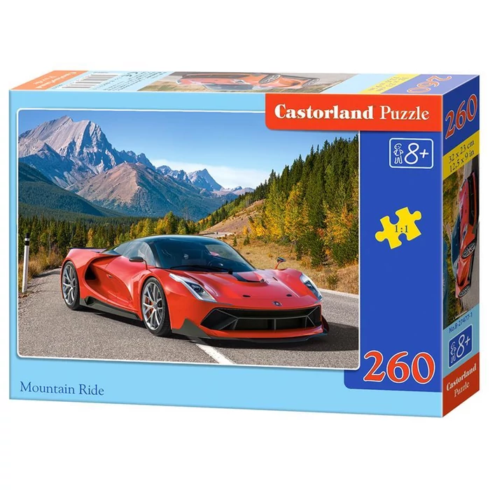Castorland B-27477 - Száguldás a hegyekben - 260 db-os puzzle
