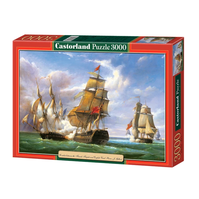 Castorland C-300037 - Tengeri csata Pierre J. Gilbert - 3000 db-os puzzle