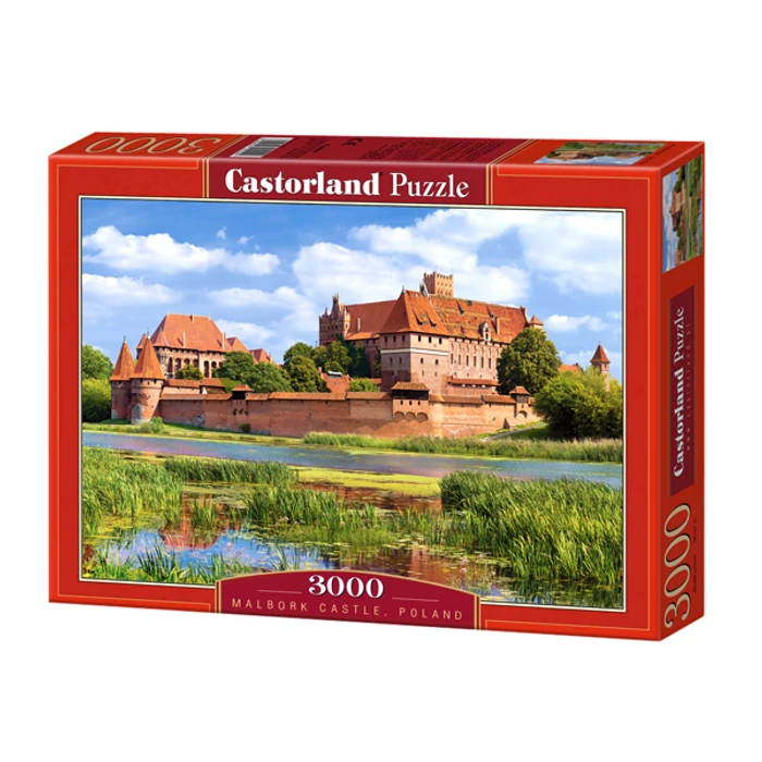 Castorland C-300211 - Malbork Kastély Lengyelország - 3000 db-os puzzle
