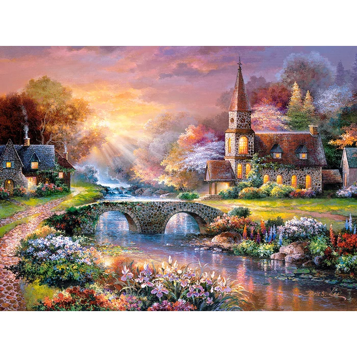 Castorland C-300419 - Békés gondolatok - 3000 db-os puzzle